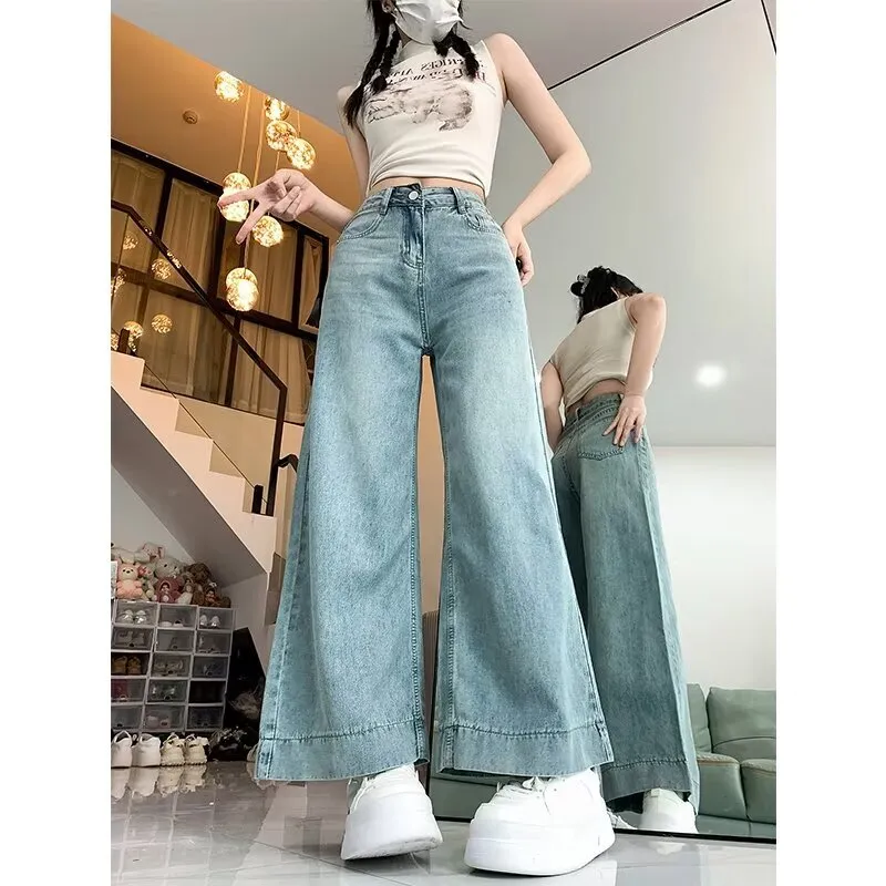 High Waist Wide Leg Pants: Stylish Slim Fit, Floor Length Trousers Shop  Now!