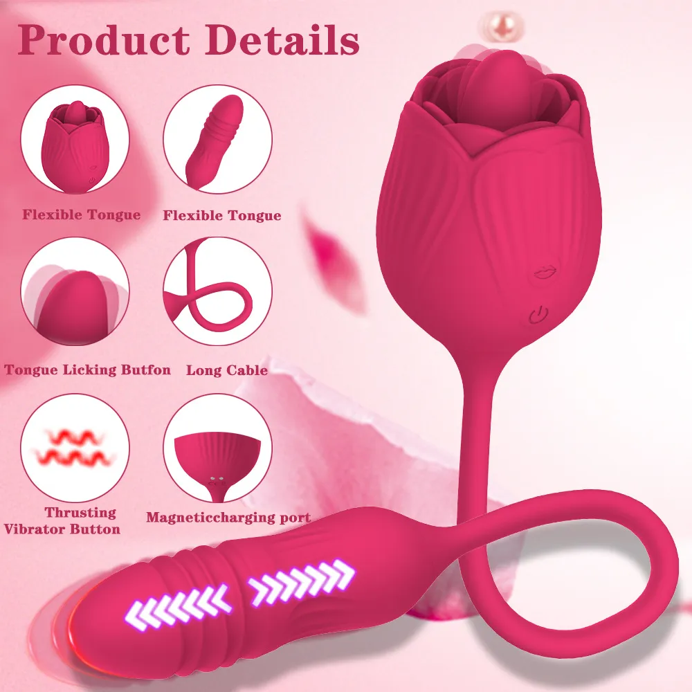vibe sexspielzeug Rosensaugvibrator Für Frauen Klitorisstimulator Dildo... Von 16,91 €