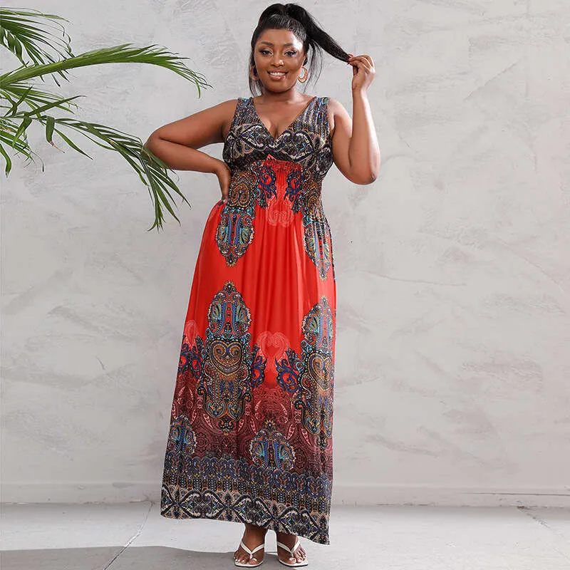 Bohemian Maxi Dress: Oversized Ethnic Style Beach Vacation Wear from Dhgate  Basic & Casual Dresses - price 46.24