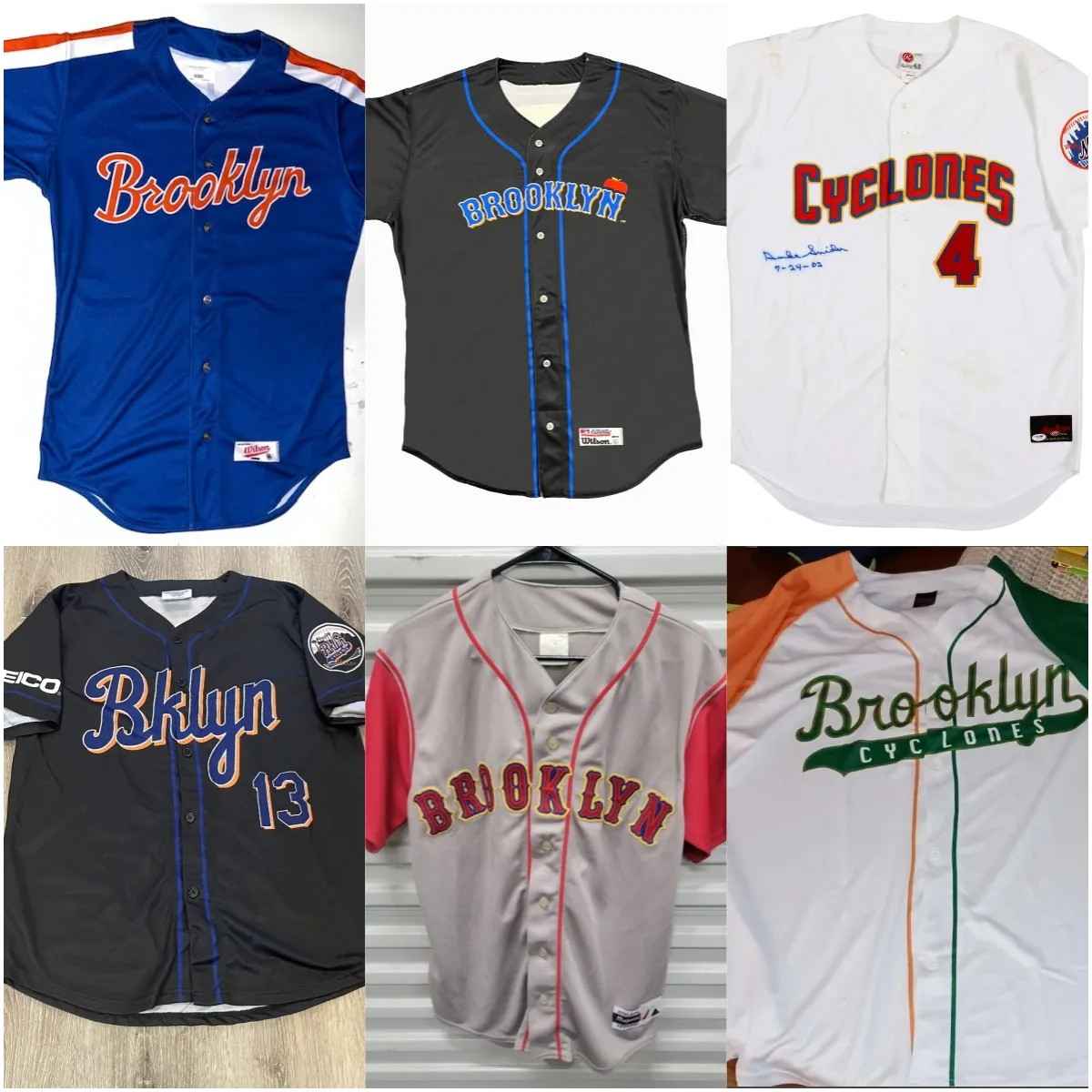 Custom Baseball Jersey: Brooklyn Cyclones Any Name Number