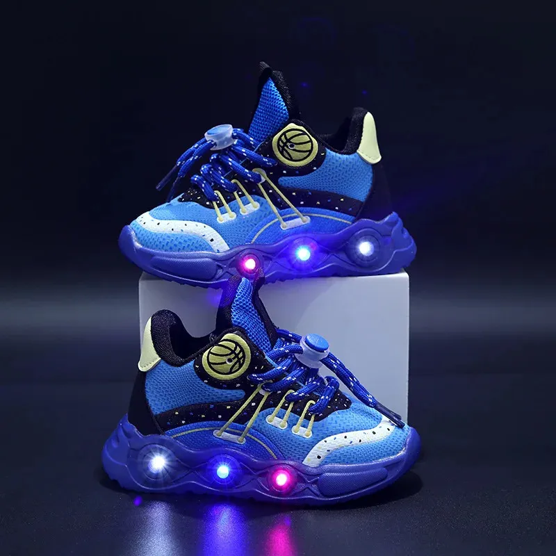 Scarpe Con Luci LED Per Bambini - Sneakers Luminose Con Luci Lampeggianti Per Bambini E Bambine - Foto 9