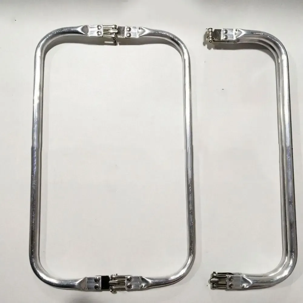 1 Set 5 Styles Purse Handle Frame 3.4 Inch Metal Clasp Frame Bag Kiss Clasp Lock Coin Purse Frame Clutch Clasp Lock Vintage Metal Purse Frame Diy Bag