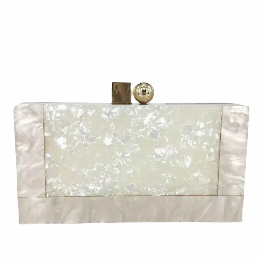 Marble acrylic clutch hotsell