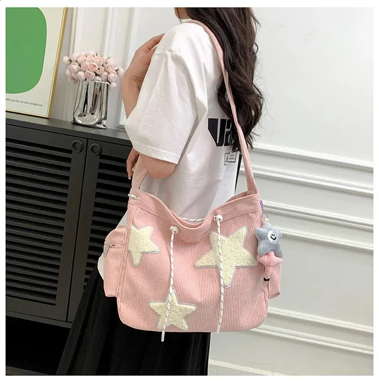 DHgate.com:Star Print Crossbody Bag: Cute Y2k Shoulder Bag