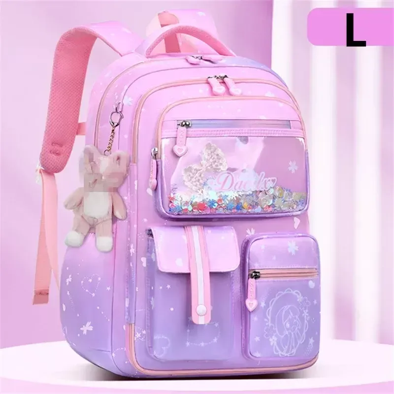 HOKMAH Kawaii Backpack - Cute School Bag With Plush Pendant, Large Capacity, Fits 15.6" Laptop - View #10