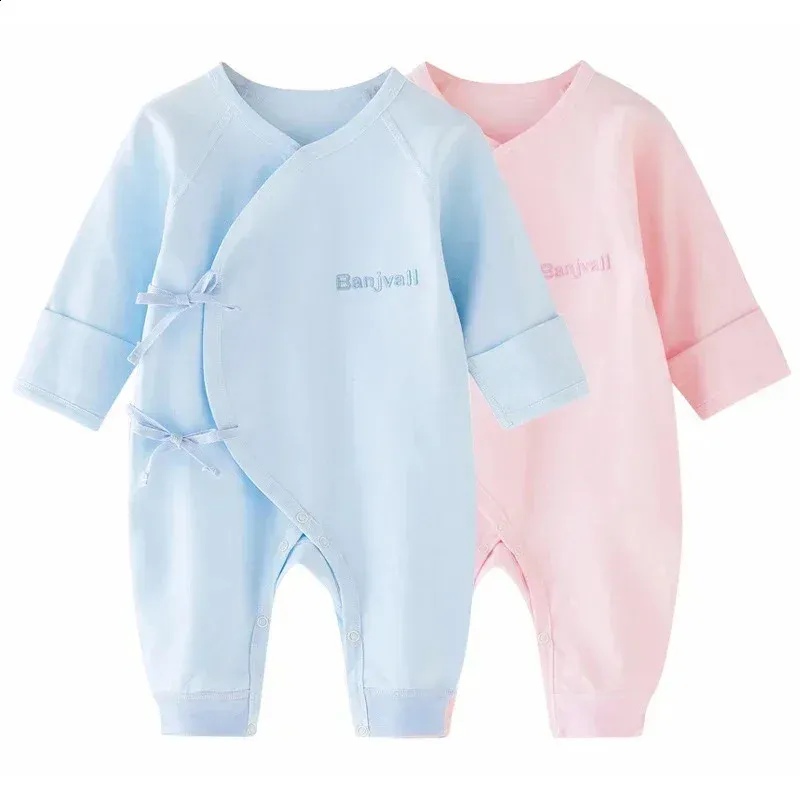 Autumn Baby Jumpsuit Born Baby Clothes Rompers Kids Long Sleeve Underwear Cotton Boys Clothes Baby Girls Romper 0 3 6 Months 240711 From Mang08 9.42 DHgate.Com