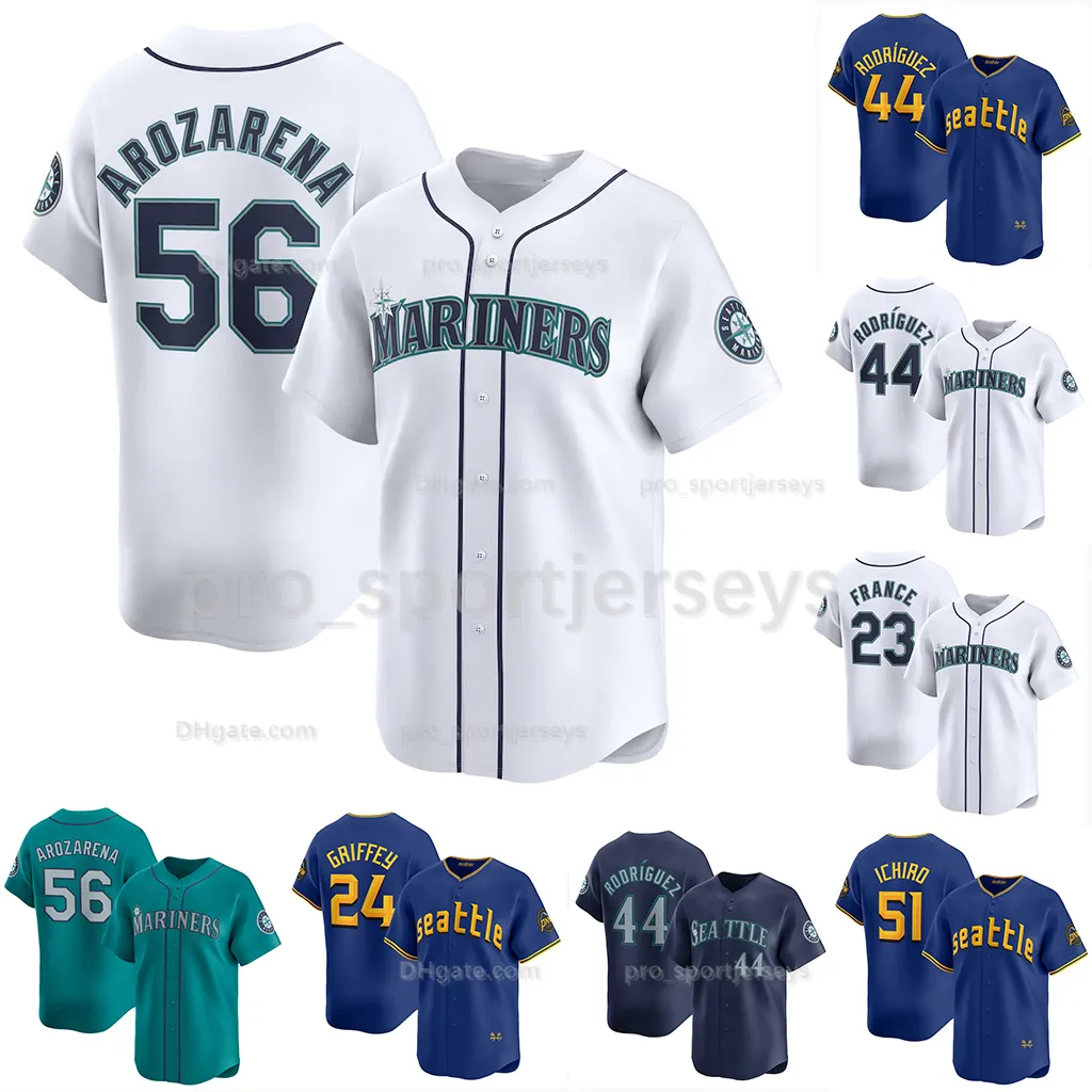 Mlb Mariners Clothing Mariners Baseball Jersey: Seattle Team