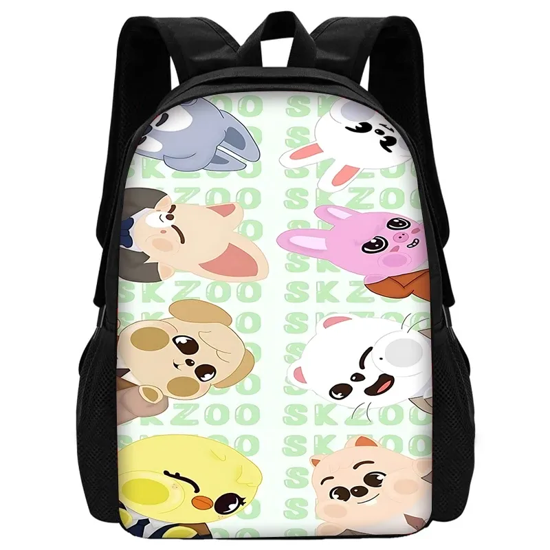 DHgate.com:S-Skzoo-o 3 pcs Set School Backpack, Shoulder Bag