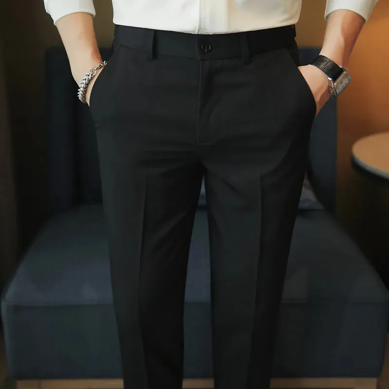 Men Dress Pants Summer Ankle Length Business Suit... From Eshinestore,  $26.61 | DHgate.Com