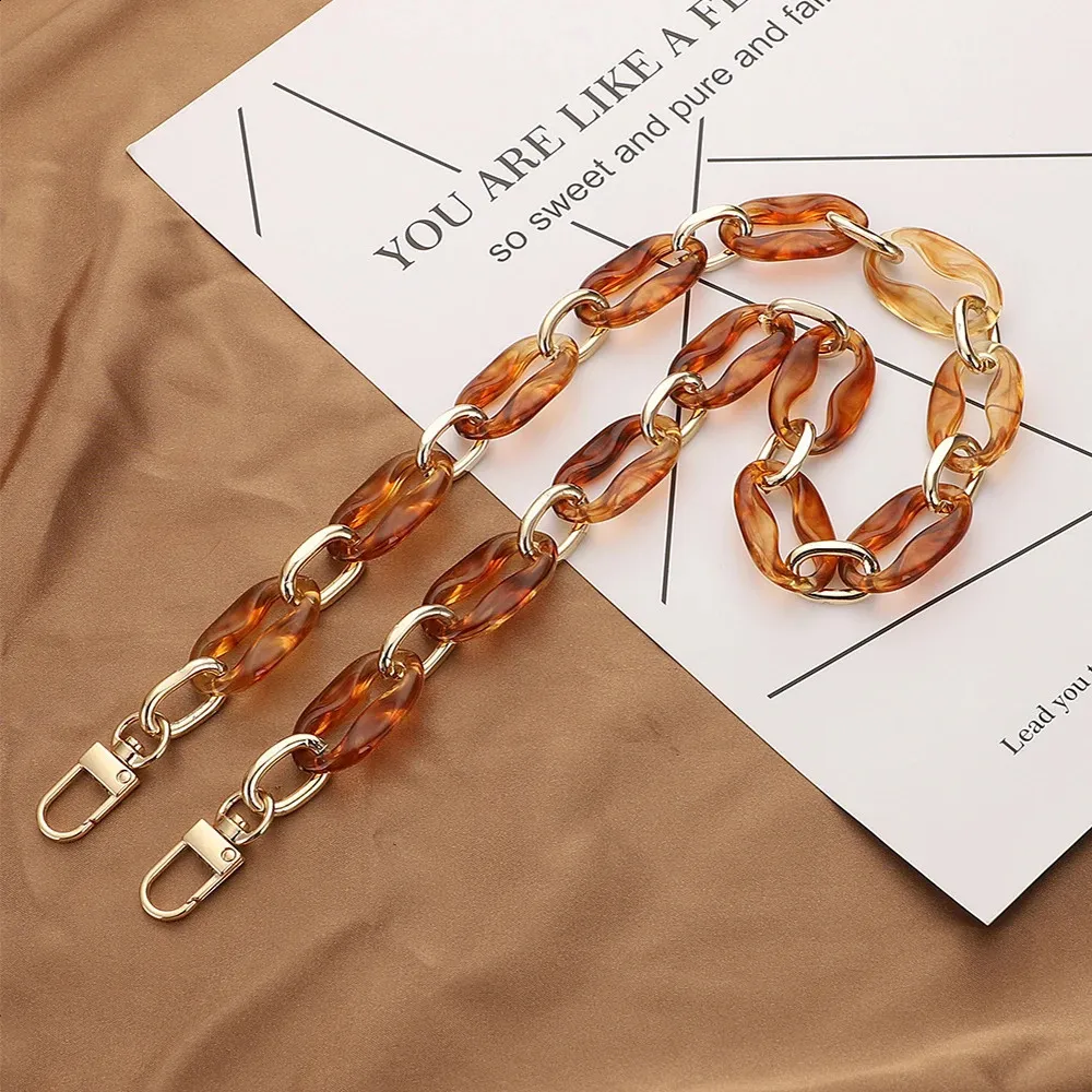 Acrylic Handbag Chains: 40/60cm Purse Strap, DIY Resin Chain Handles ...
