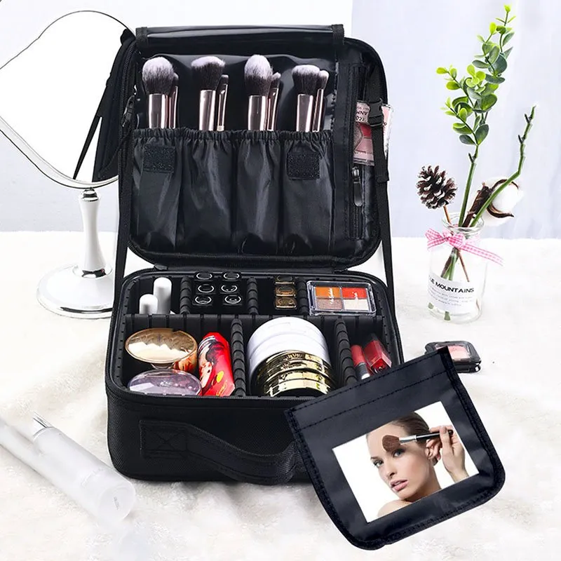 Professional travel makeup bag sale