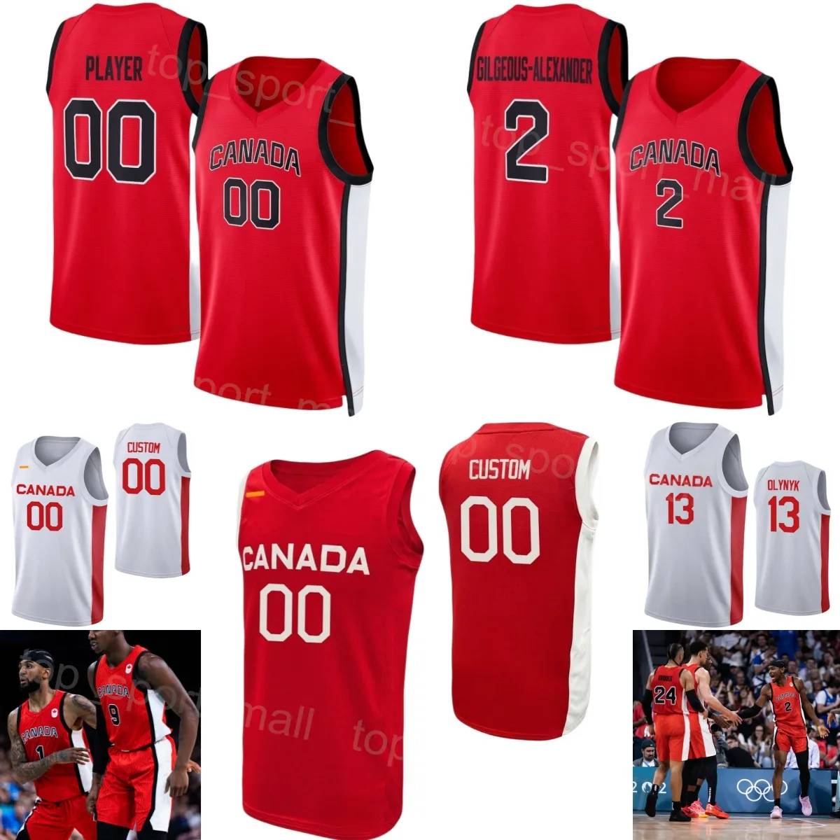 Canada basketball jersey sale