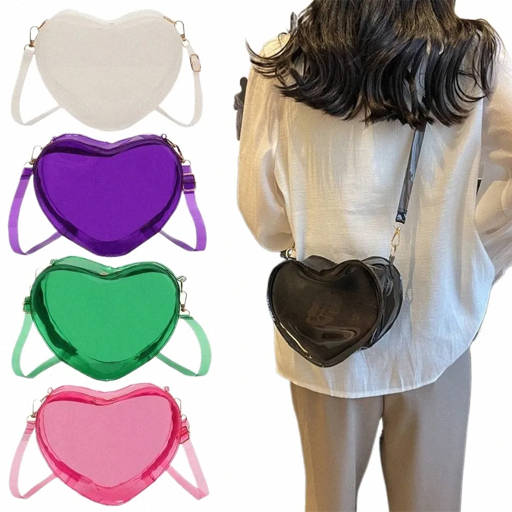 Clear jelly crossbody bag sale