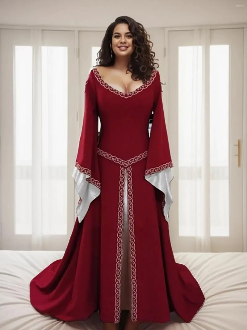 Plus Size Fall Dresses: Elegant Retro Costume & Halloween Dress. Shop Now!  from Dhgate Plus size Dresses - price 44.68