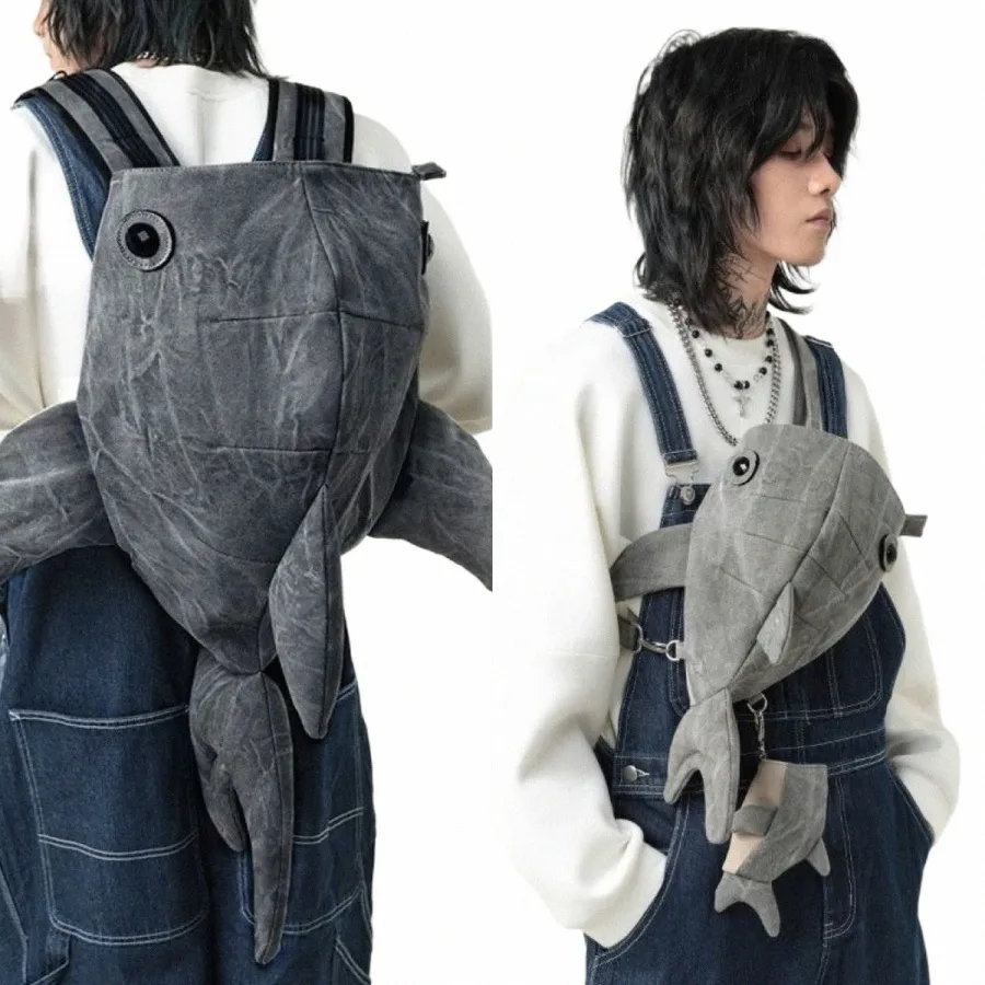 IUBBKI Aquatic Animals Fish Shark Dolphin Ocean Sea Daypack