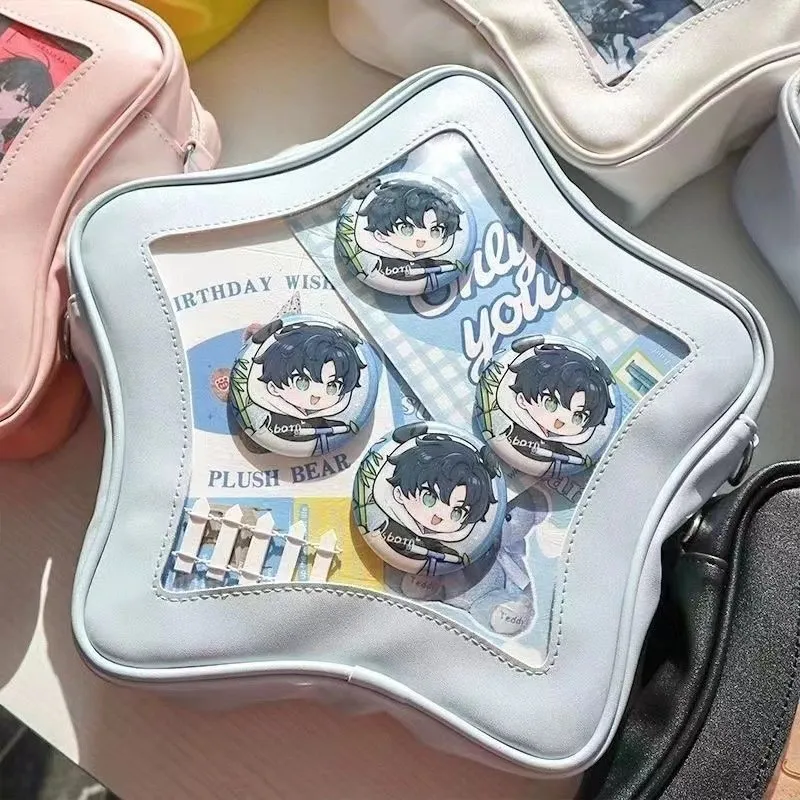 ⭐️ hana ⭐️ Kawaii Ita Bag - Anime Five Pointed Star Crossbody Bag, Cute