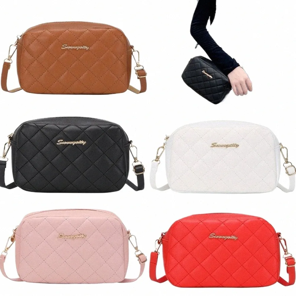 Chic Quilted Crossbody Bag - Womens Stylish Shoulder Bag