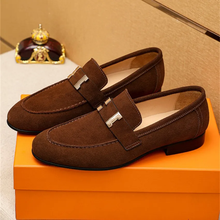 Wholesale Italian Luxury Designer Brand Suede Leather Orange  display picture 3