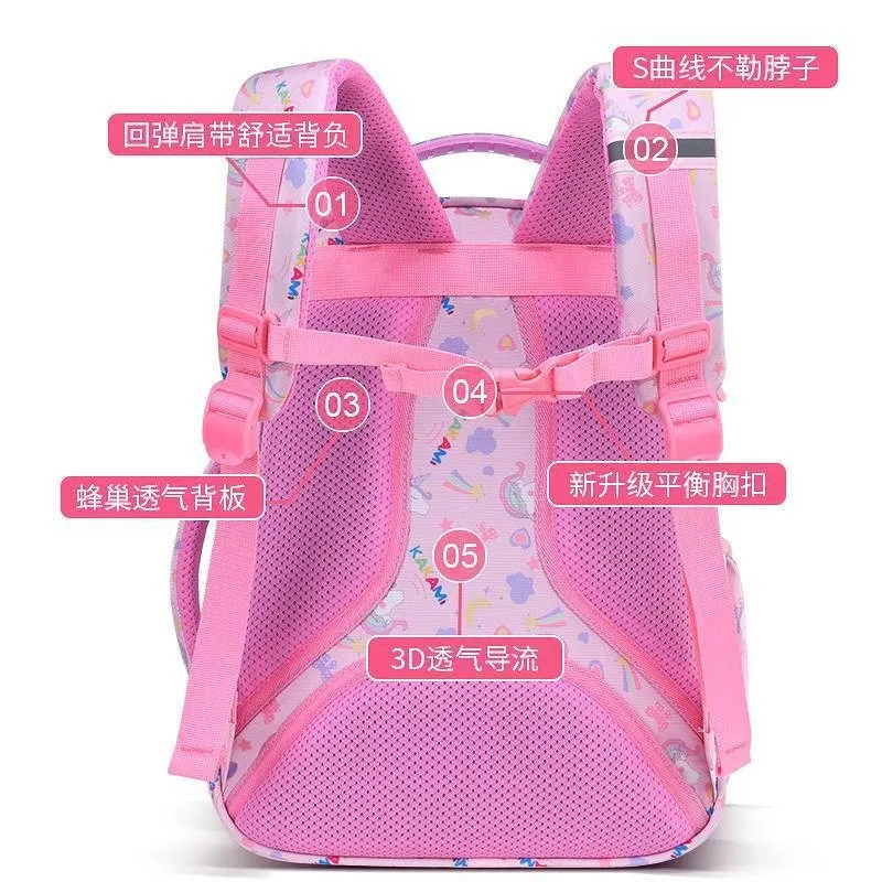 Waterproof Lightweight School Backpack With Large Capacity For 1 6 Graders Boys And Girls 2024 From Sleekshoulder 41.87 DHgate.Com