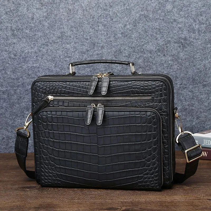 Quality leather briefcase sale