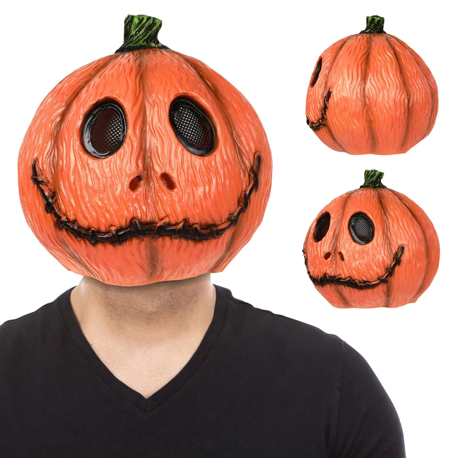 Pumpkin Horror Mask Latex Rubber Masks Pumpkin Horror Mask Latex Rubber Masks
