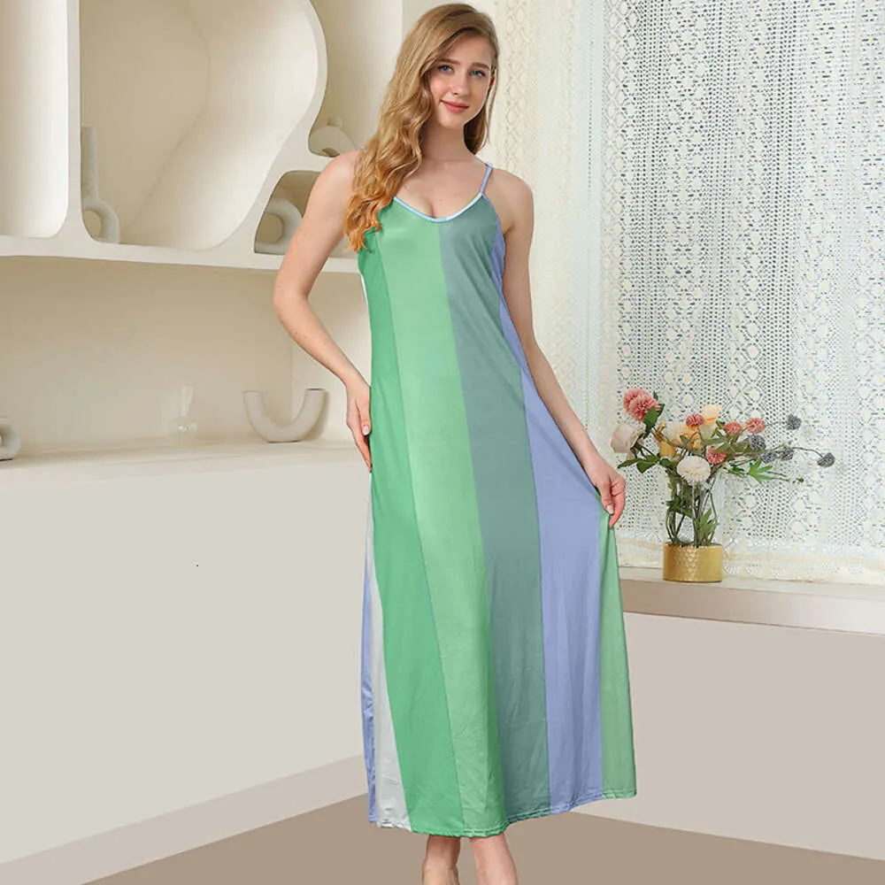 Floor-Length Womens Sleeveless Round Neck A-Line Umbrella Skirt Dress with  Elastic Waist from Dhgate Basic & Casual Dresses - price 26.7