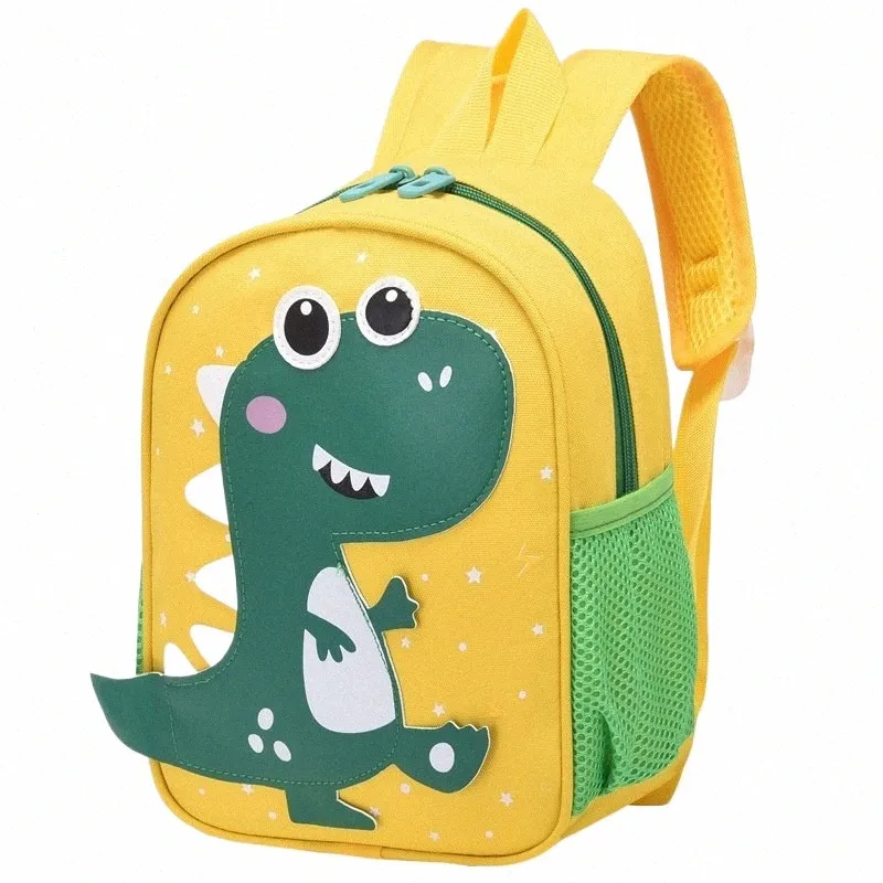 Small Dinosaur Backpack For Kindergarten Students Stylish Kids 