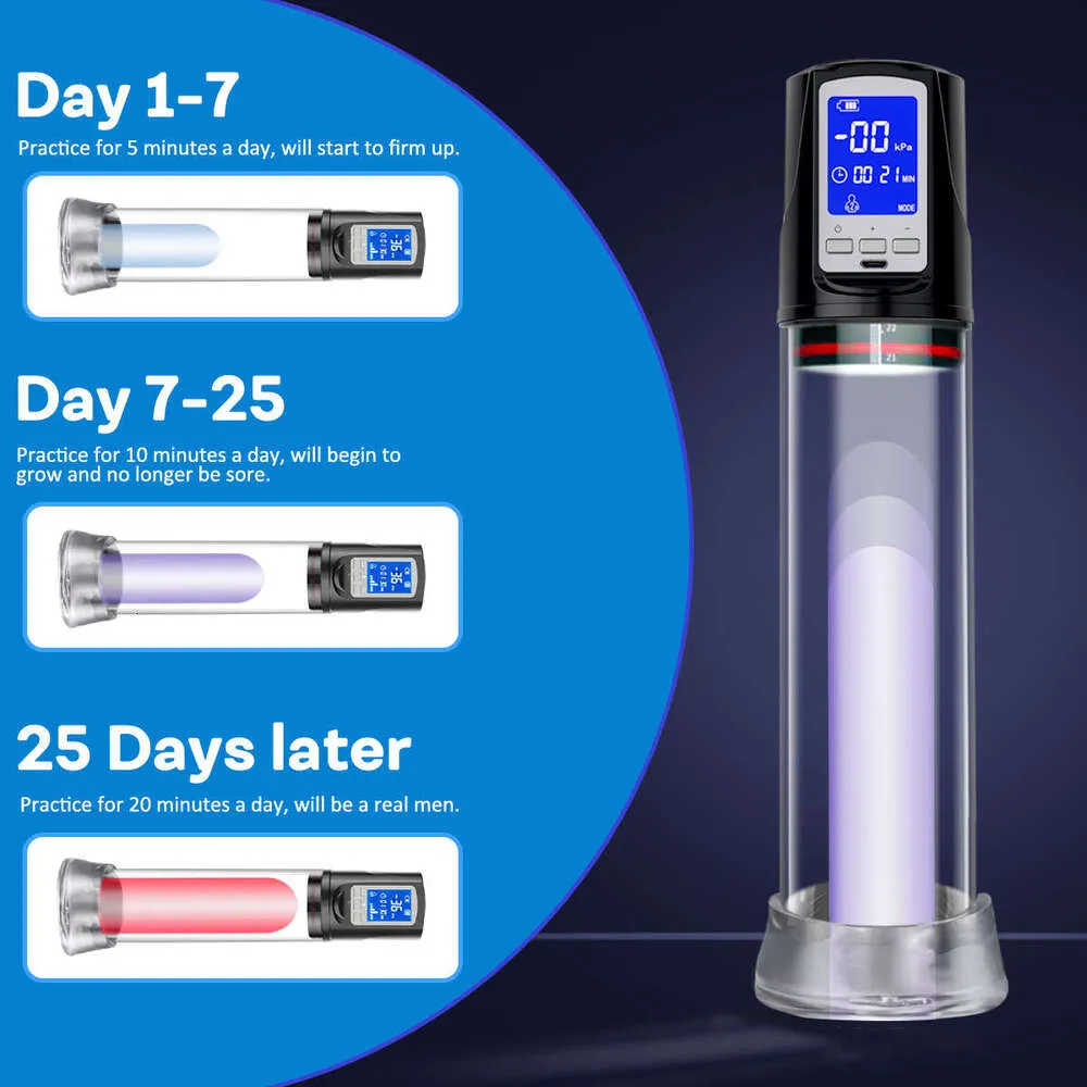 Luvwake Automatic 4 Saugmodi Vakuum Penispumpe Vakuum Sexspielzeug Für  Männliche Masturbation Penis Extender Vakuumpumpe Vergrößerung Von 12,03 € 