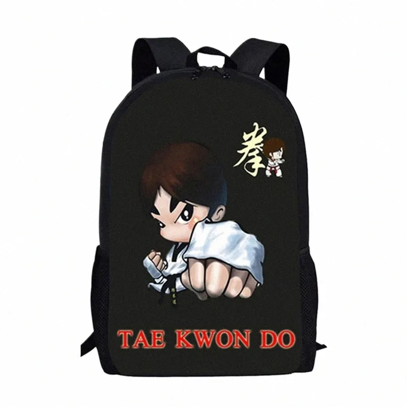 Boys and Girls Cool Martial Arts School Bags Orthopedic Rucksack