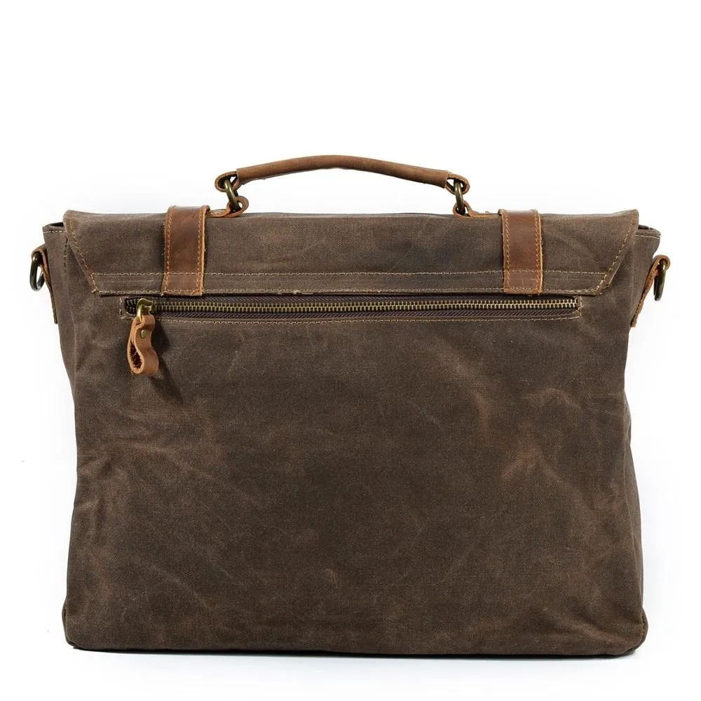 DHgate Vintage Canvas Leather Satchel Waterproof Messenger Bags for Men U4qa Bags Luggage Accessories
