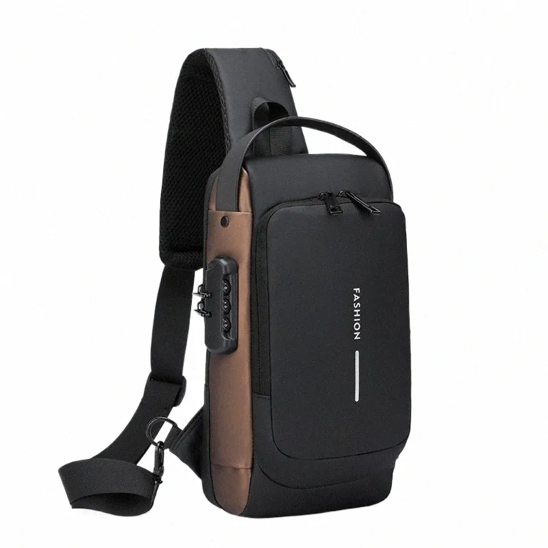 Men's anti theft shoulder bag hotsell