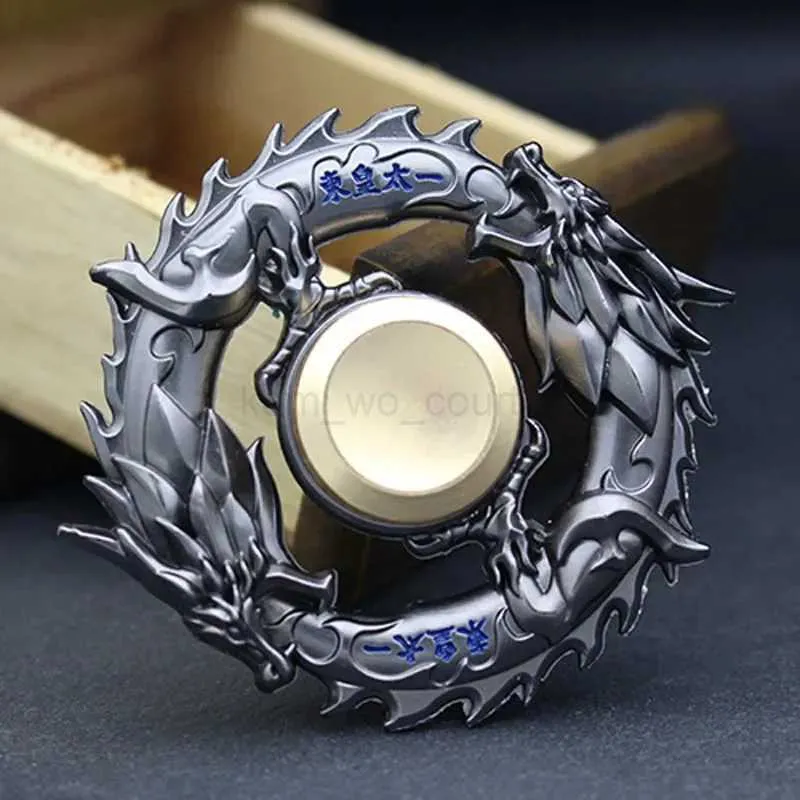 n*a様 TURNINGPOINT ディライブバイメタル Dragon Metal Fidget Spinner Çinko Alaşım Gyro Rotary Yi TL333