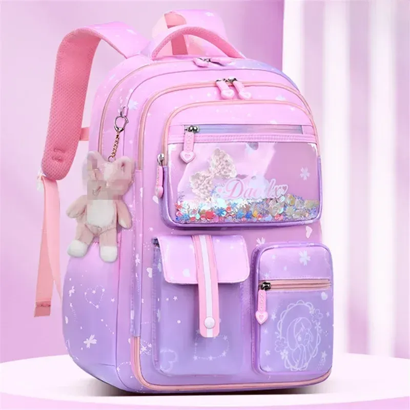 DHgate.com:Cute Bowknot Kids Backpack - Orthopedic School