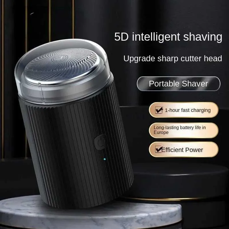 New Portable Razor Mini Shaver Portable Electric Razor for Men, Washable Pocket Size for ...