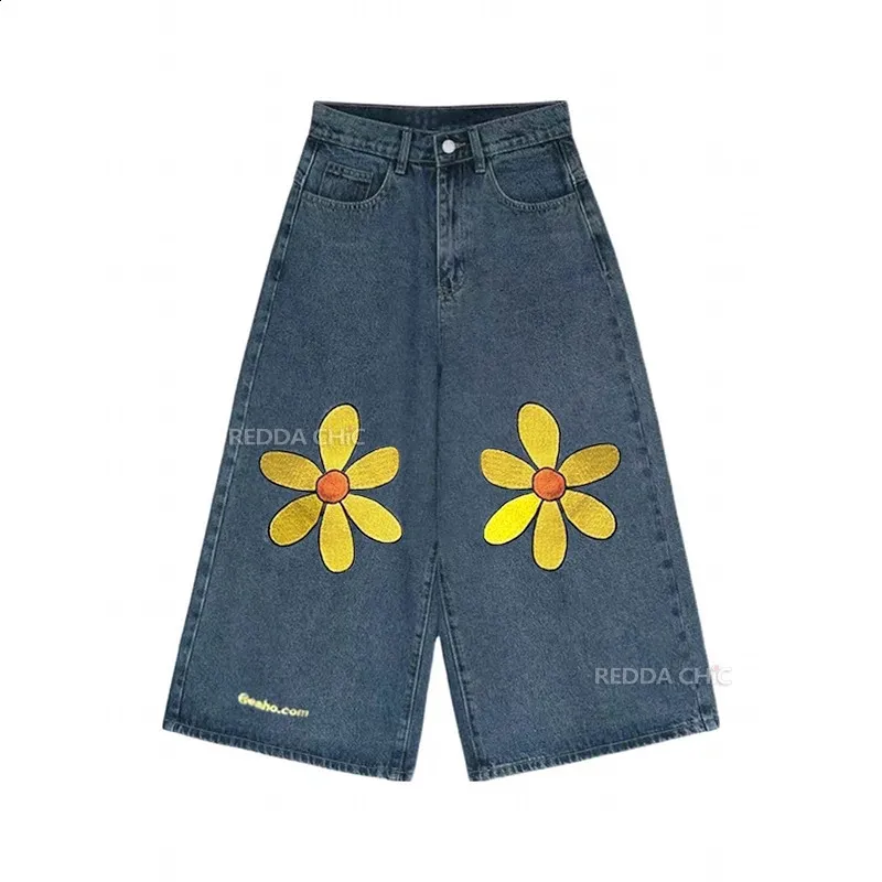 【SATIIIZ】Kyle Blackcat Bermuda Denim Pants SATIIIZ】Kyle Blackcat Bermuda Denim Pants