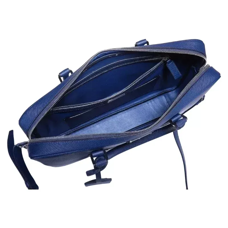 【日本未発売】 Leather Blue DHgate.com:Mens Single Messenger Commuter Strap WorkBags