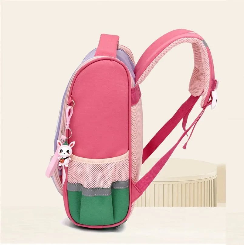Cute Kitty Cat With Butterfly Backpack – Laptop Daypack For School, Travel, Teens & Kids | Blue Design, 11.6x6.9x16.7 Inches - View #14