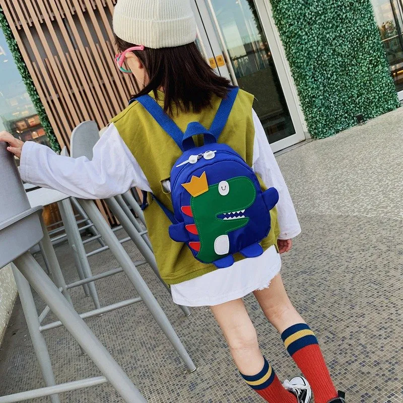 Kids Dinosaur Backpack - Toddler School Bag With Multiple Pockets, Water-Resistant, Adjustable Straps