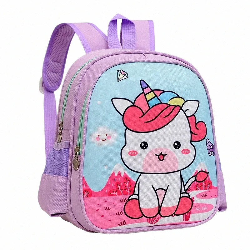 Cute Unicorn Backpack For Girls Primary School Bags For Grade 1 Kids Bookbag Satchel From Dazzleclutch 26.6 DHgate.Com
