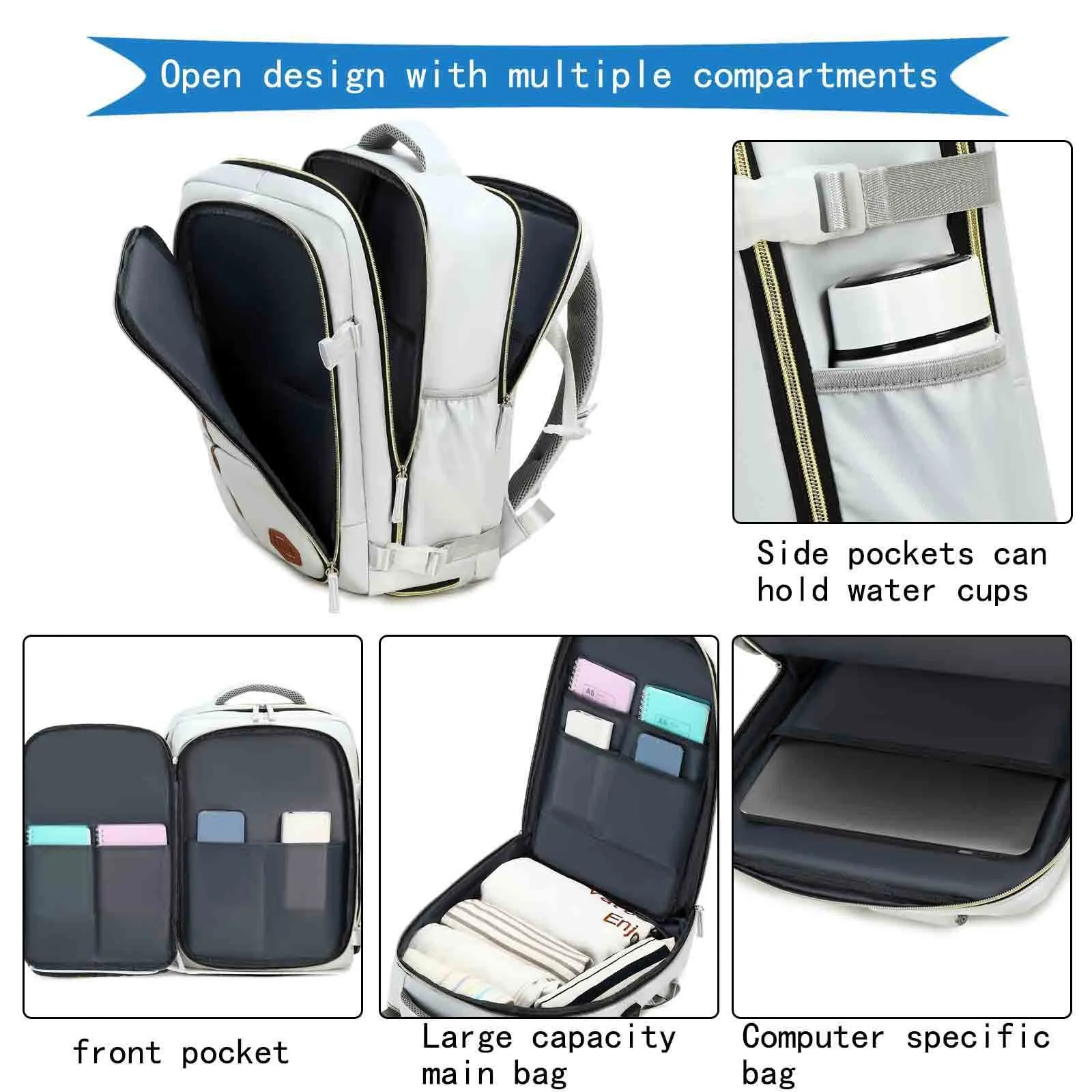 Backpack separate laptop compartment deals