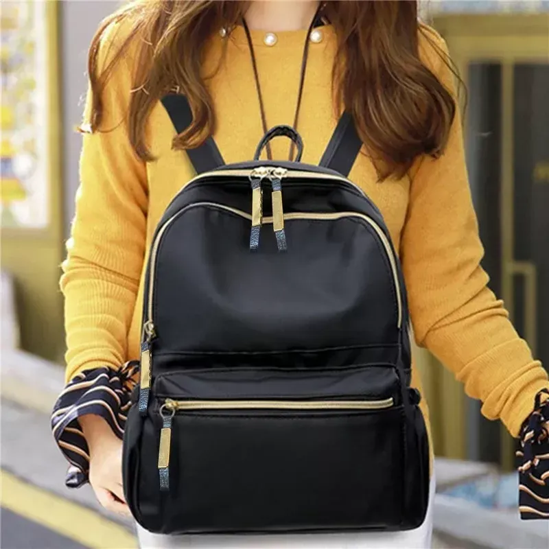 DHgate Oxford Leather Ladies Backpack Premium Travel Bag for Teenage Girls and Women Bags Luggage Accessories