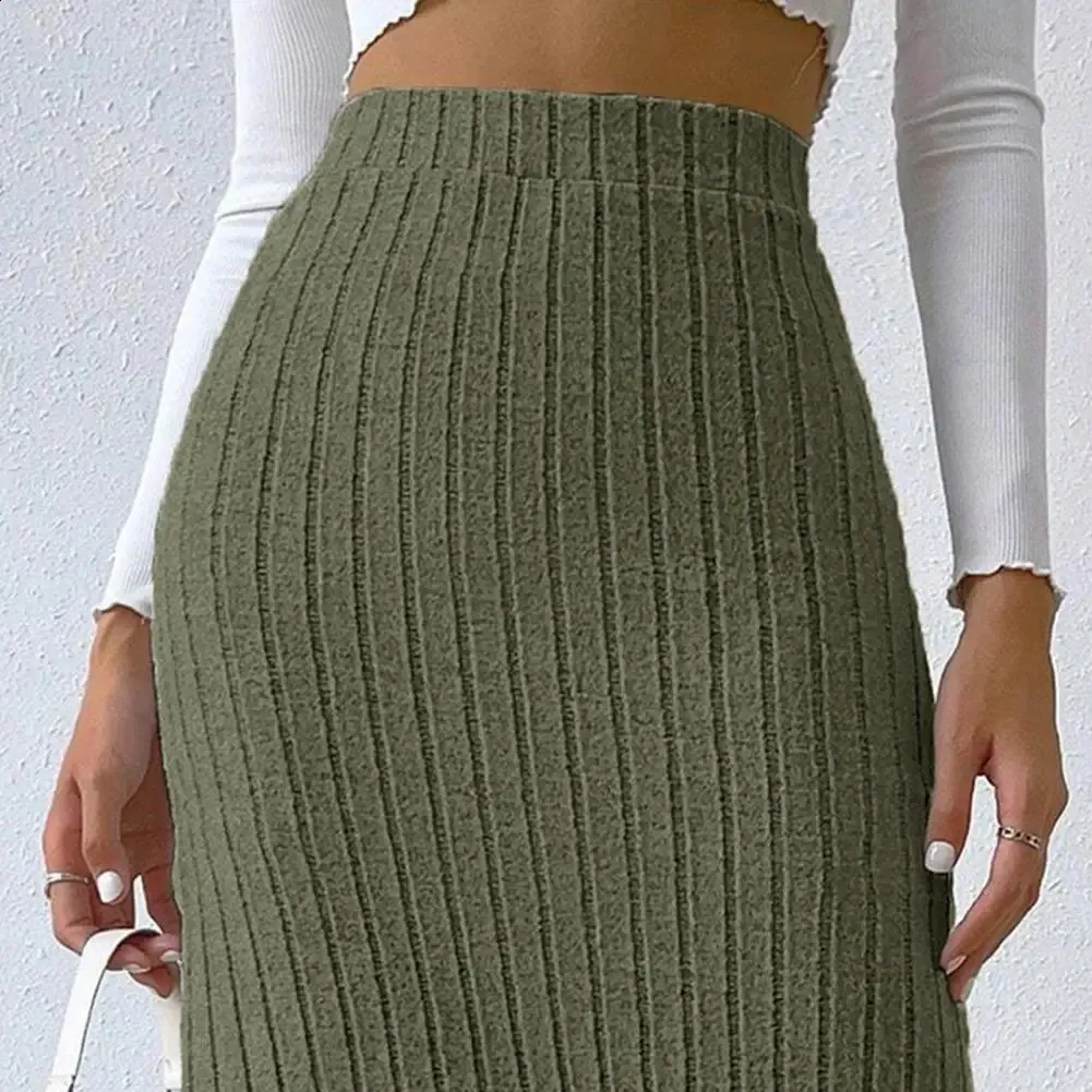 スカート NKNIT dry shaggy knit long skirt nknit】dry shaggy KNIT long skirt