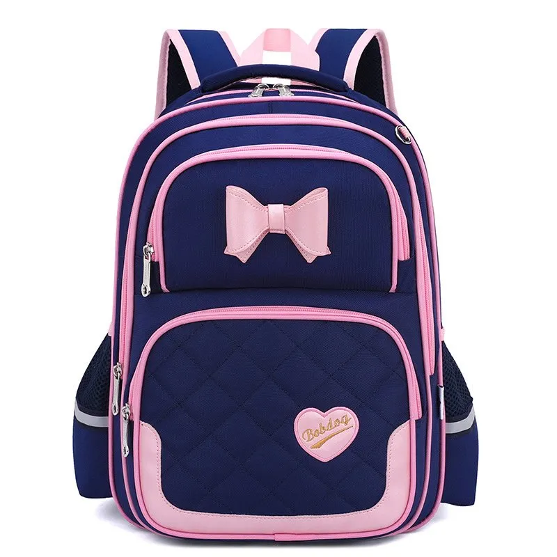 Eyanle Boho Navy Blue Backpack For School - Lightweight Daypack For Teens, Kids, 15.6" Laptop Compartment