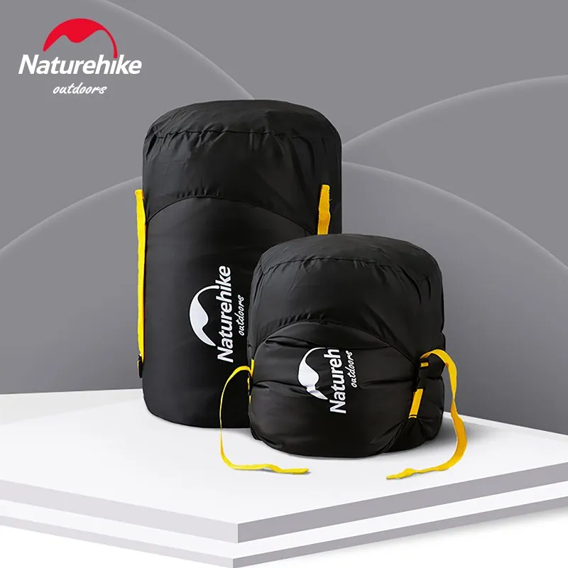 Compression Stuff Sack – Ripstop Nylon, Drawstring & Straps For Sleeping Bag & Gear Storage