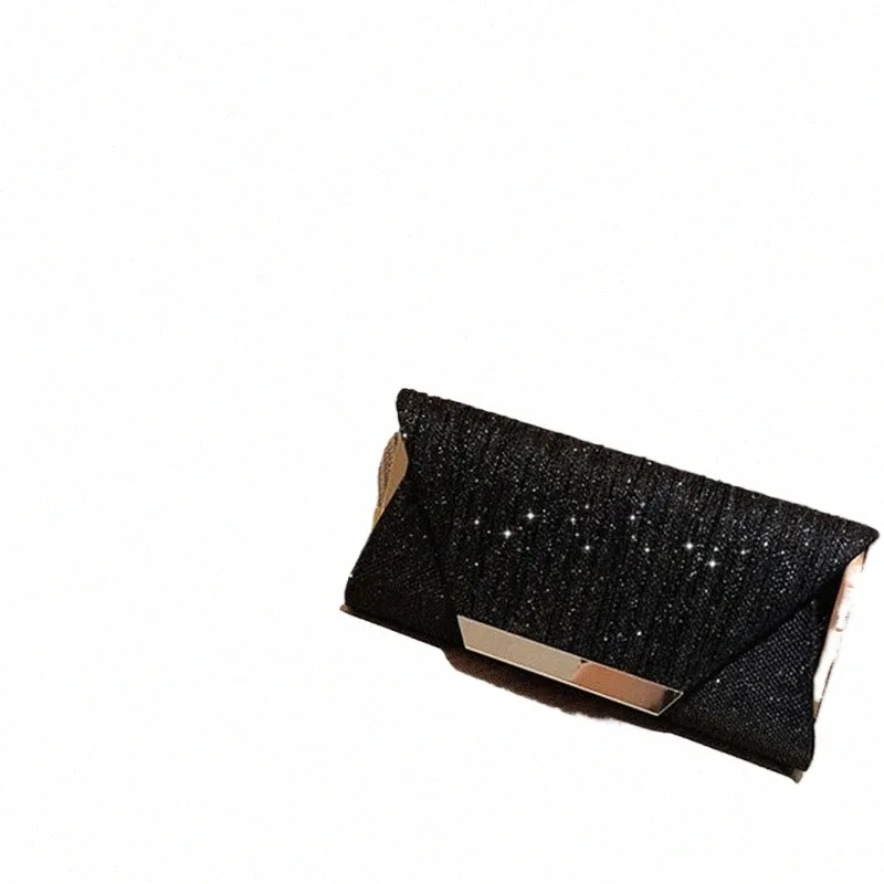 Sparkling Evening Clutch: Glitter Crossbody Bag for Parties