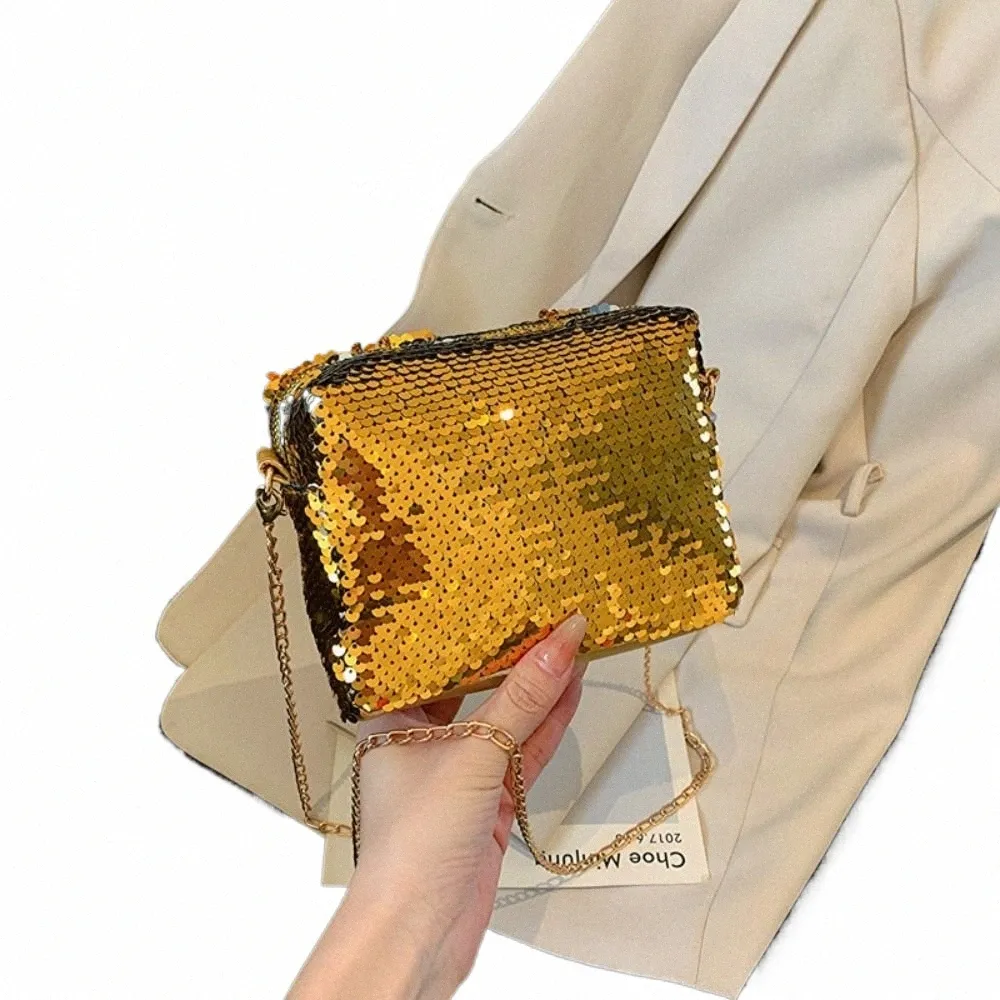 DHgate Sequin Party Crossbody Purse Sparkly Evening Shoulder Handbag for Women Bags Luggage Accessories