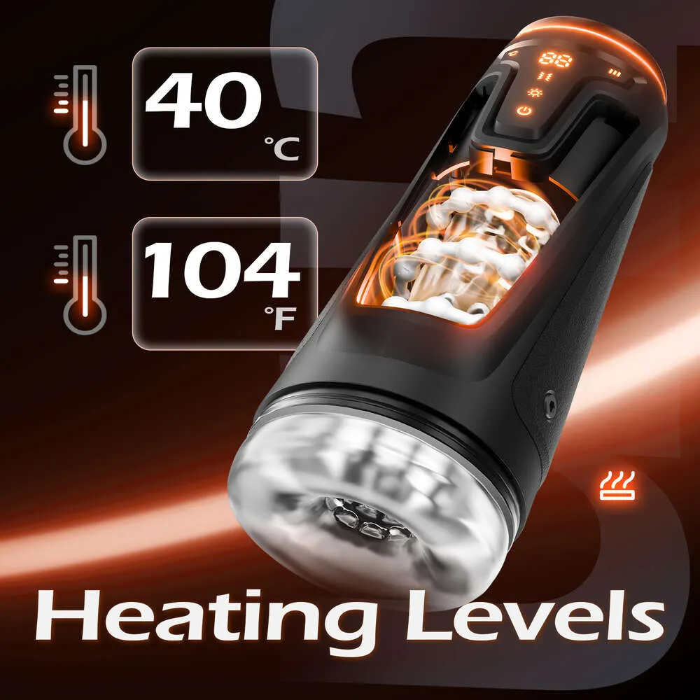 Premium Automatic Male Masturbator: 19 Modes, Thrusting, Heating -  Realistic Sensation! Shop Now! from Dhgate Masturbators