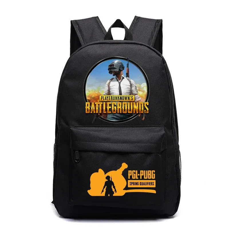 PUBG School Backpack: PlayerUnknowns Battlegrounds Print - Gaming