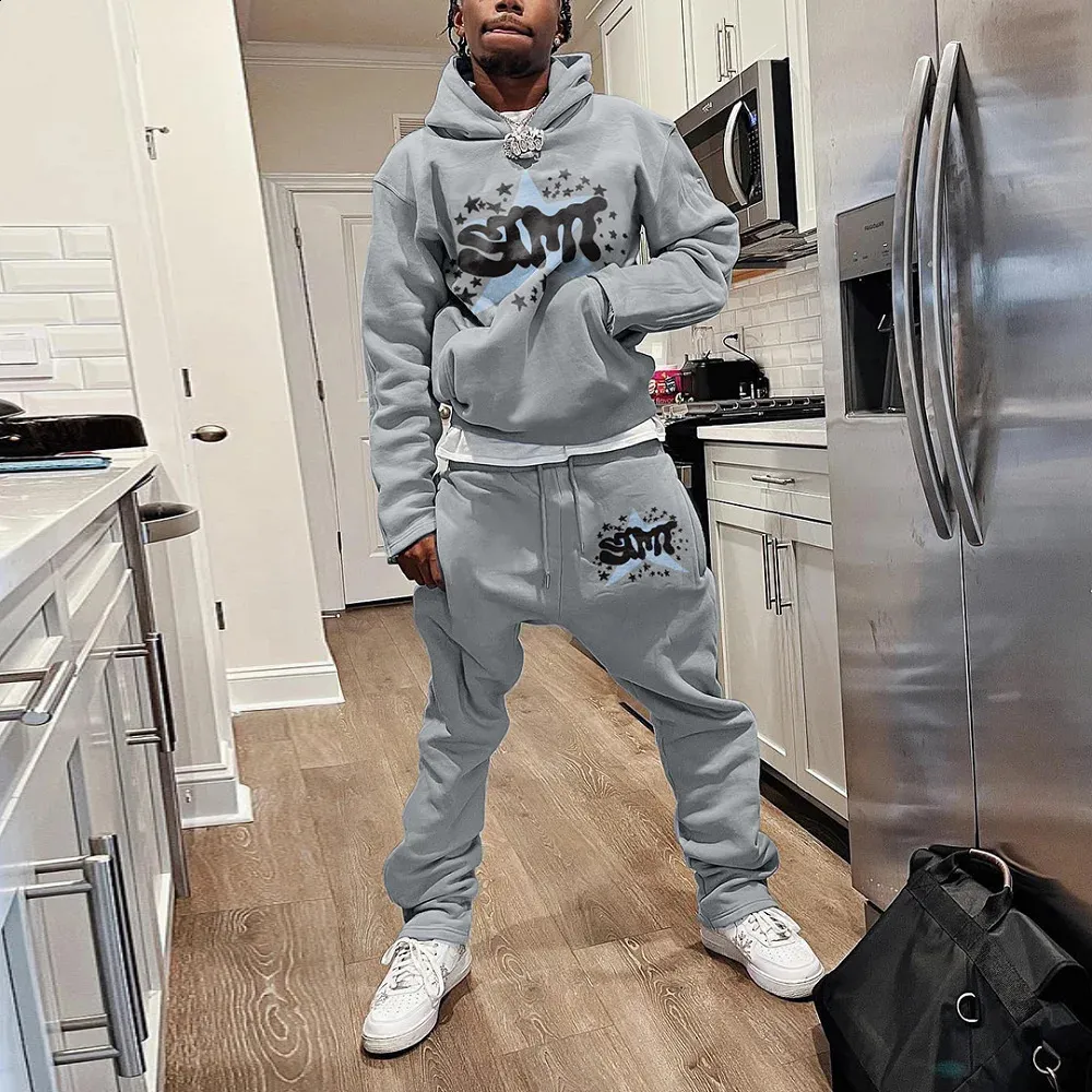 ZWRXW Mens Tracksuit 2 Piece Sets Athletic Outfits Fashion