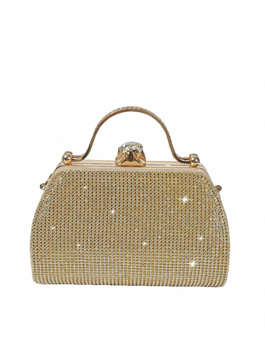 Glitzy 2024 Evening Clutch For Women Elegant Crystal Handbag For Brides And Bridesmaids From Breezybackpack 46.31 DHgate.Com